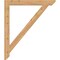 Ekena Millwork Traditional Slat Smooth Bracket, Western Red Cedar, 3 1/2"W x 36"D x 42"H BKT04X36X42TRA06SWR - alternate 4